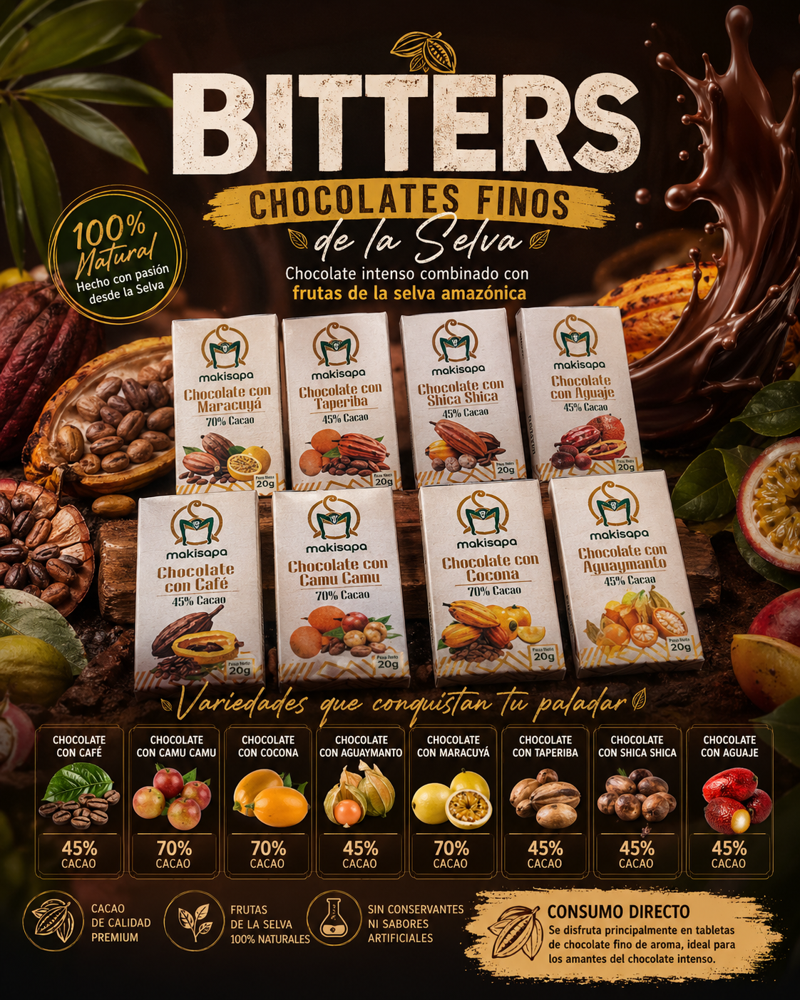 Chocolates Bitter