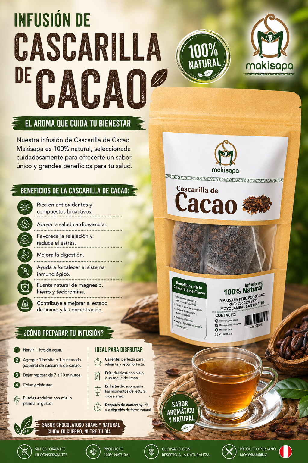 CASCARILLA DE CACAO
