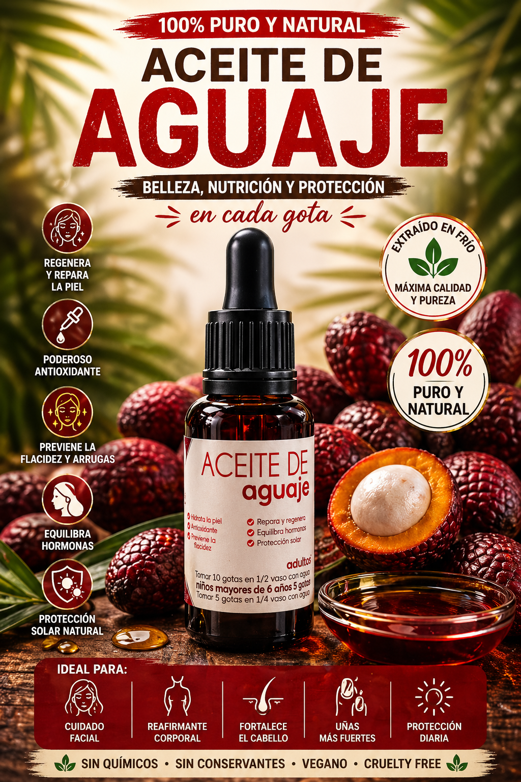 Aceite de Aguaje