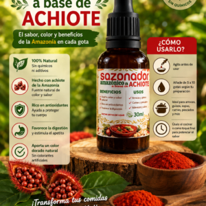 ACHIOTE ADEREZO NATURAL